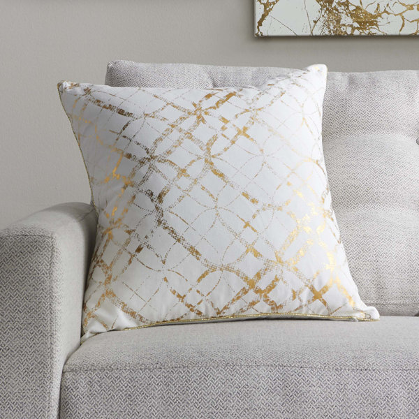 Beshears 100% Cotton Throw Pillow by Mercury Row| @ $62.08